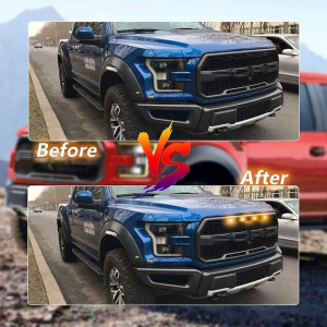 Front Grill Daytime Running Light Led Raptor Style 